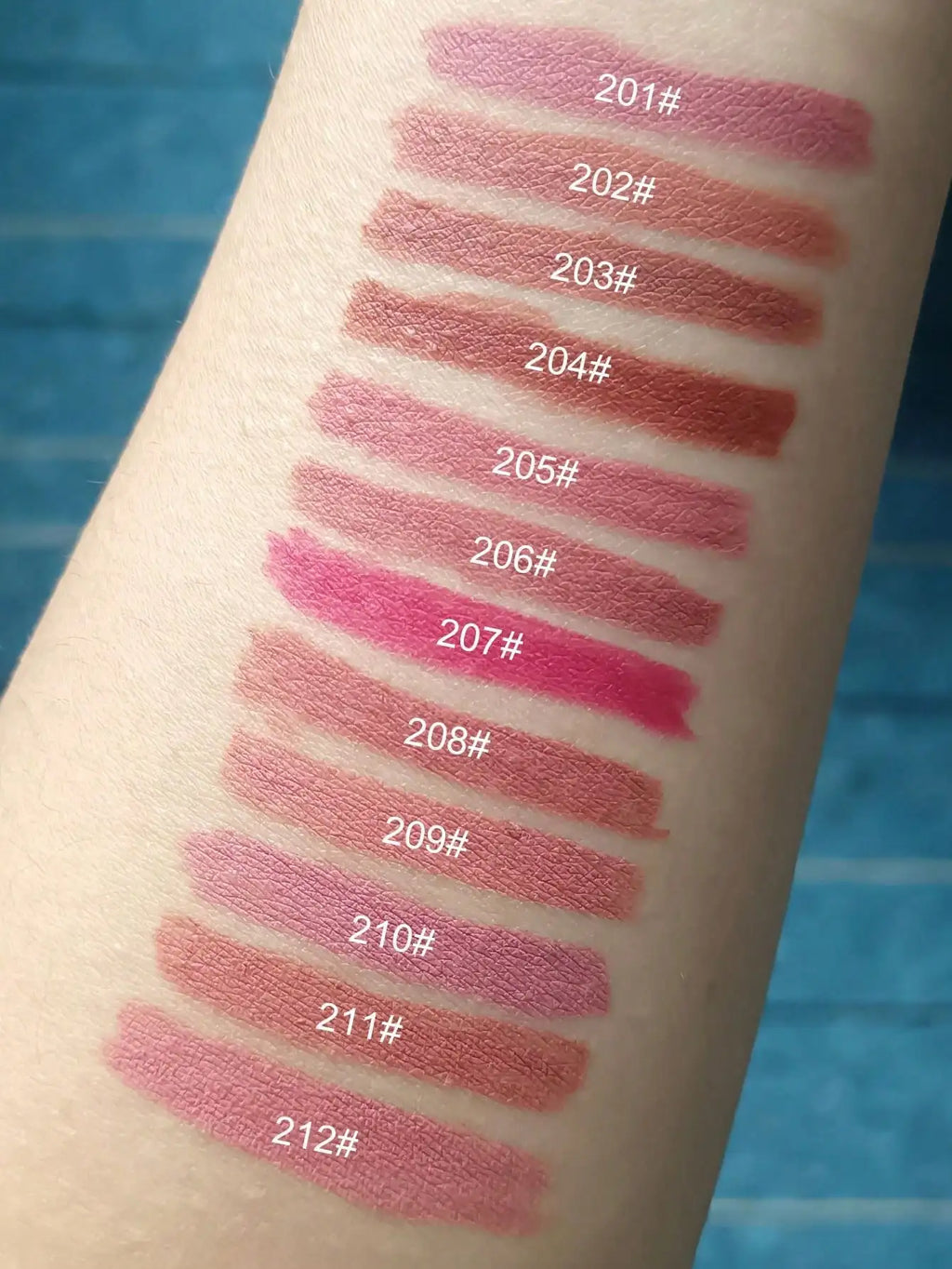 Pro Lip Liner Set – 12 Matte Shades