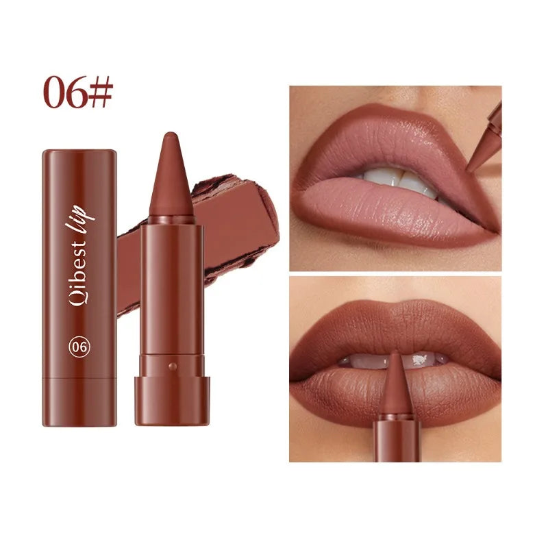 Tapered Matte Lip Liner – Velvet Finish