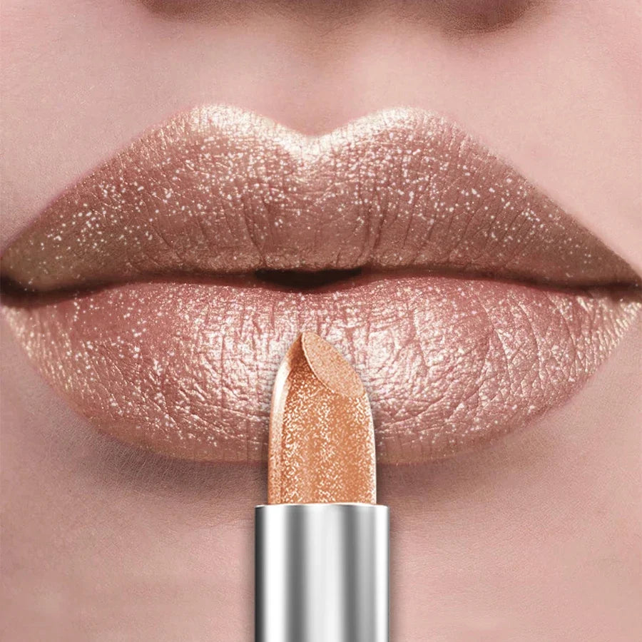 Metallic Glitter Lipstick – 21 Shades