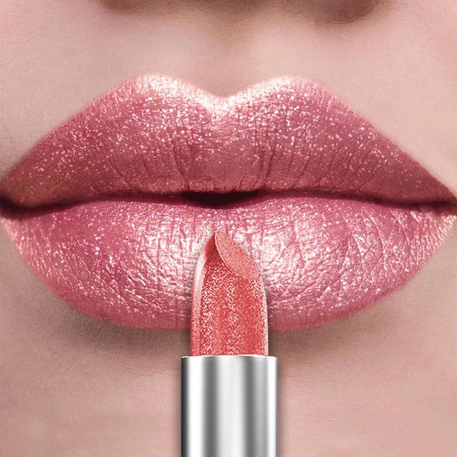 Metallic Glitter Lipstick – 21 Shades