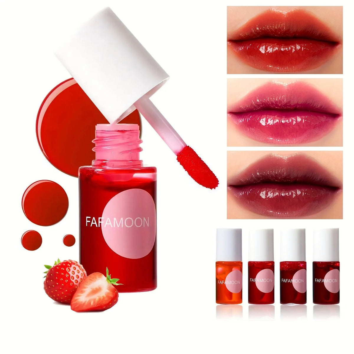 Fruity Water Lip Tint – 4 Shades or 4-Pack