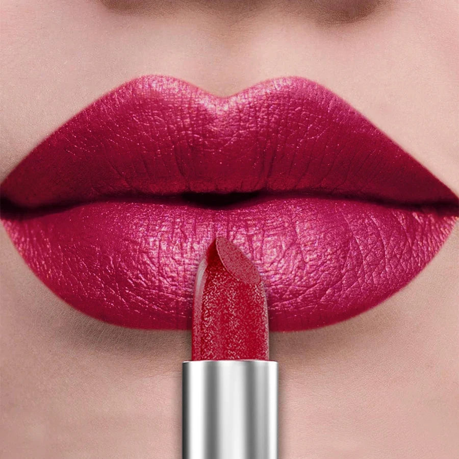 Metallic Glitter Lipstick – 21 Shades