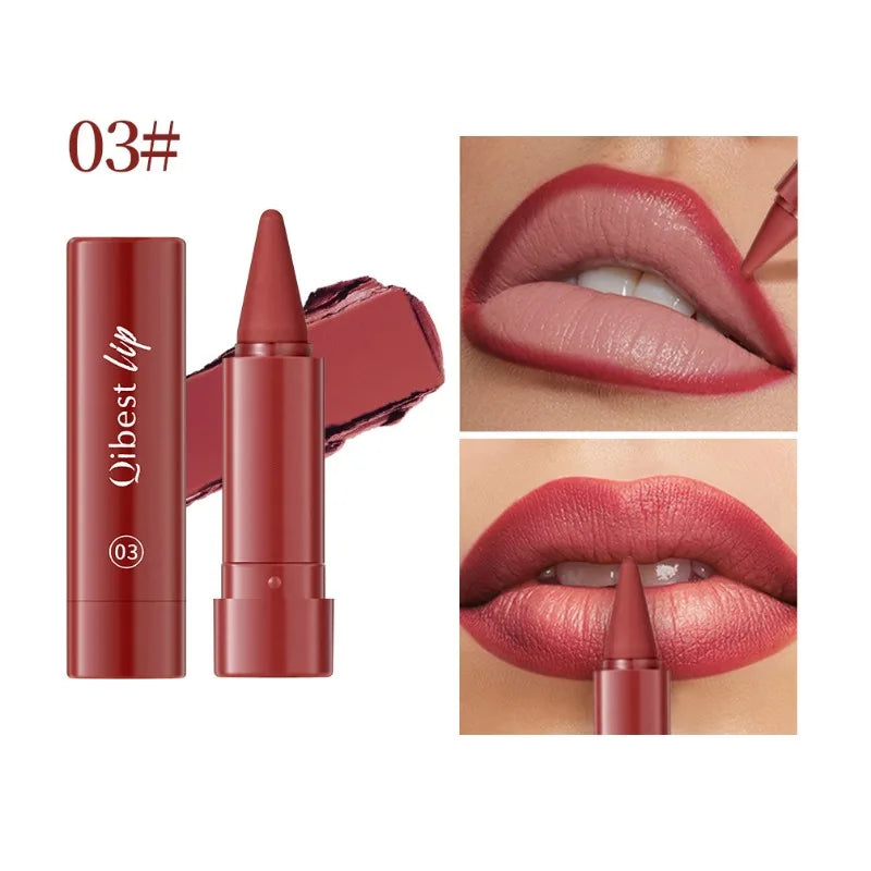 Tapered Matte Lip Liner – Velvet Finish