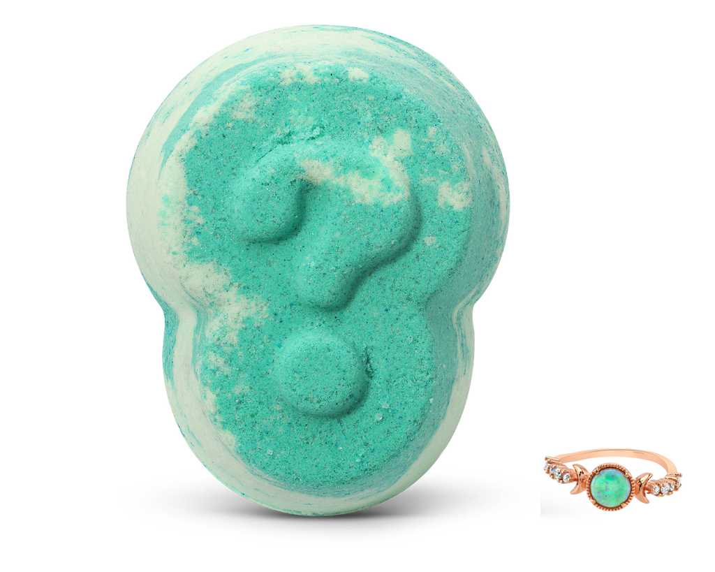 Surprise Bath Bomb with Hidden Ring – Mystery Color & Scent