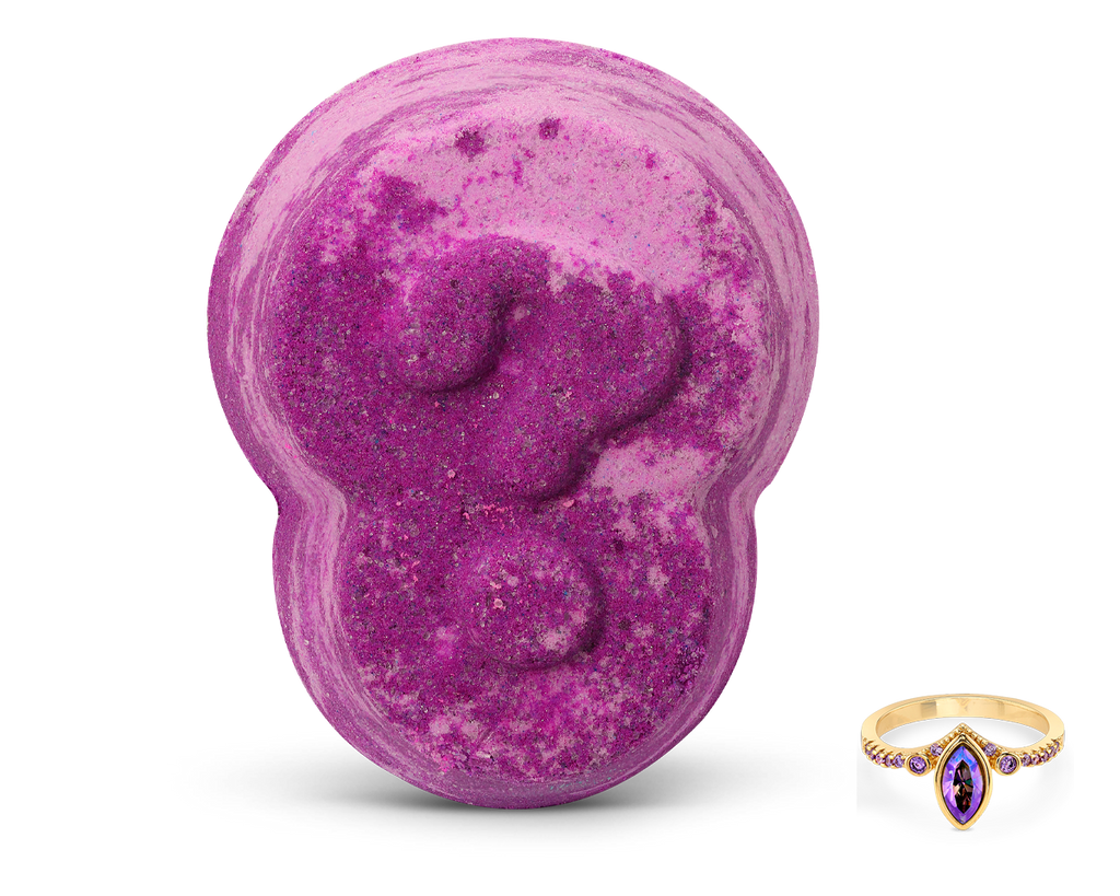 Surprise Bath Bomb with Hidden Ring – Mystery Color & Scent