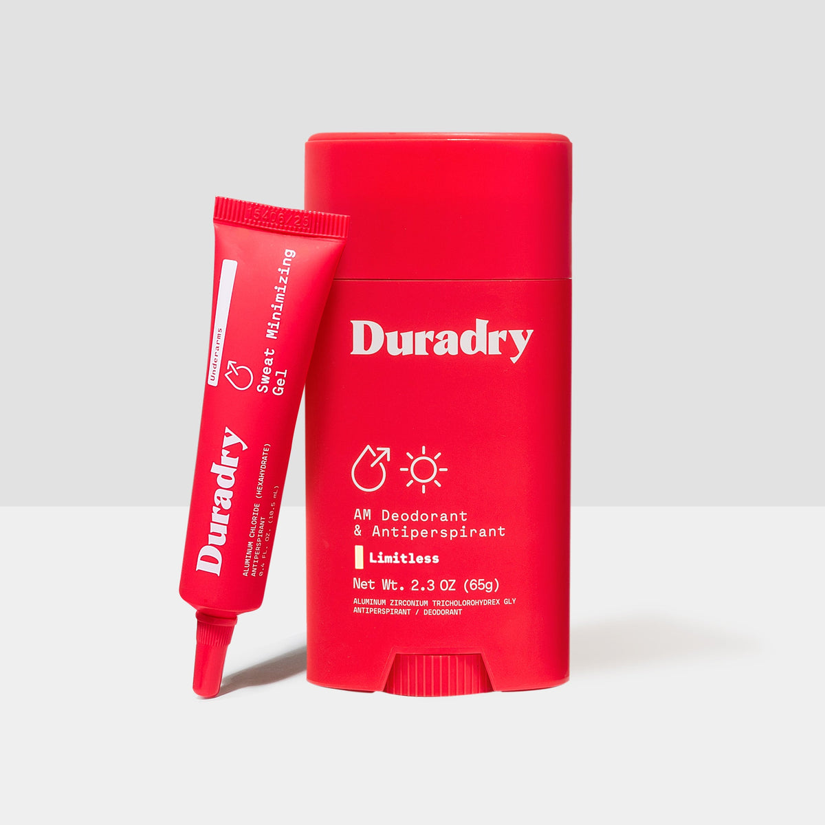 Duradry Sweat Control Duo – Stick + Gel