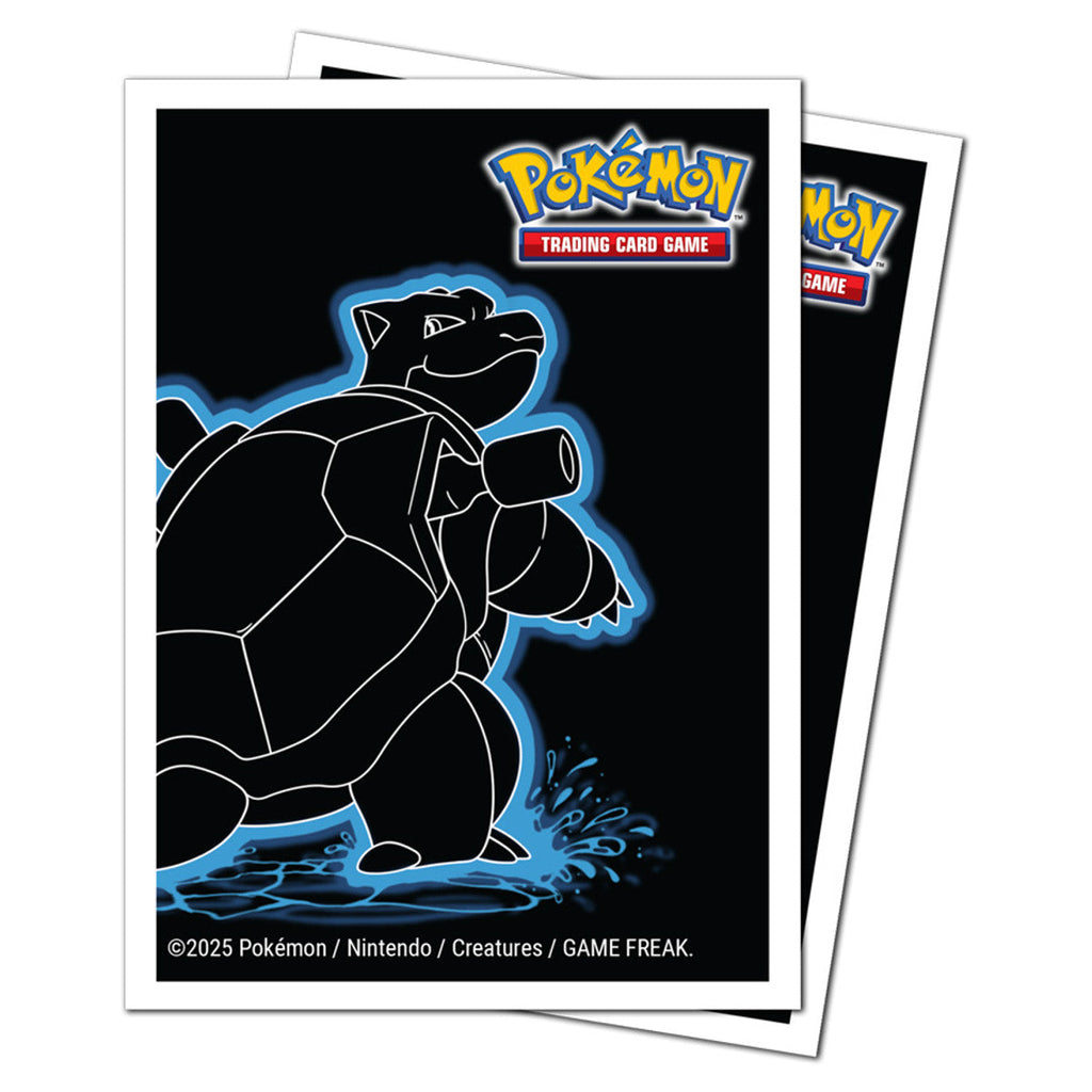 Ultra PRO Apex Neon Kanto Blastoise Card Sleeves (105)