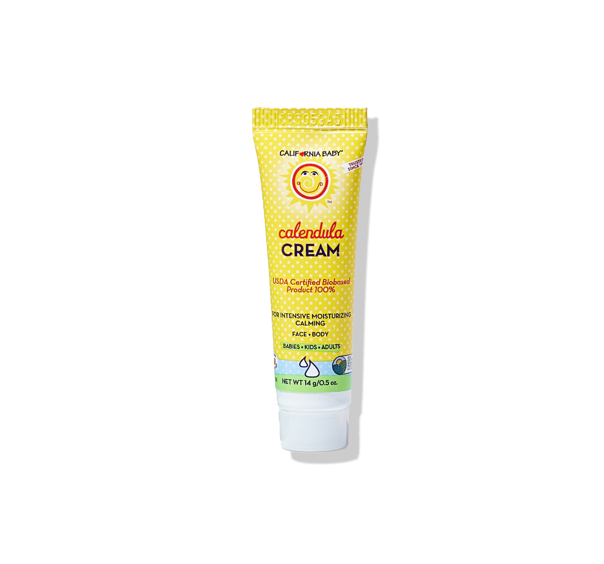 California Baby Calendula Cream – For Dry, Sensitive Skin