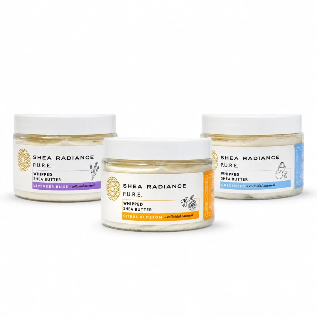 Shearadiance Whipped Shea Body Butter with Colloidal Oatmeal