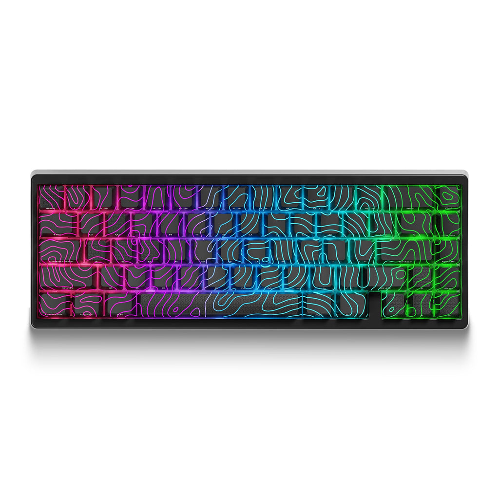 XVX M67 Mechanical Keyboard – Interstellar Black, RGB, Hot-Swap