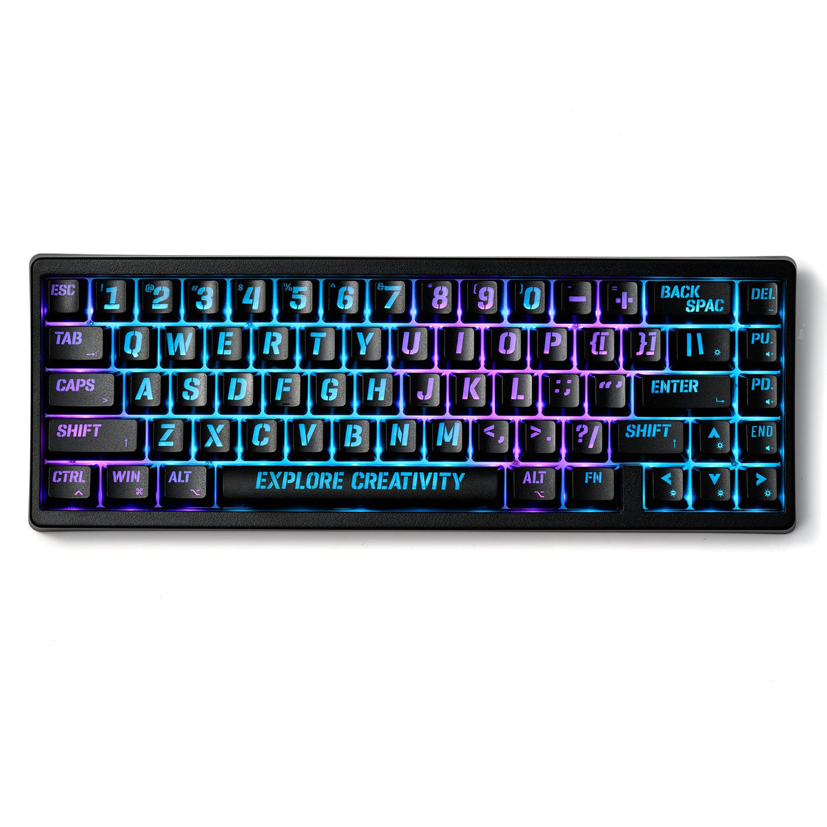 XVX M67 Mechanical Keyboard – Stellar White & More Styles, RGB