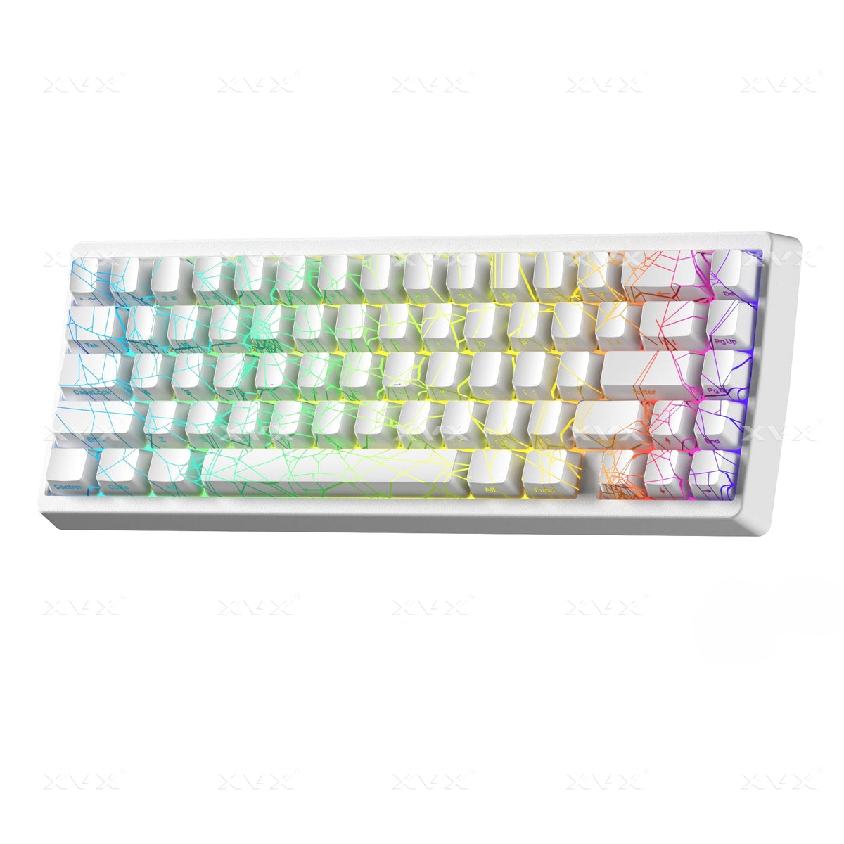 XVX M67 Mechanical Keyboard – Stellar White & More Styles, RGB