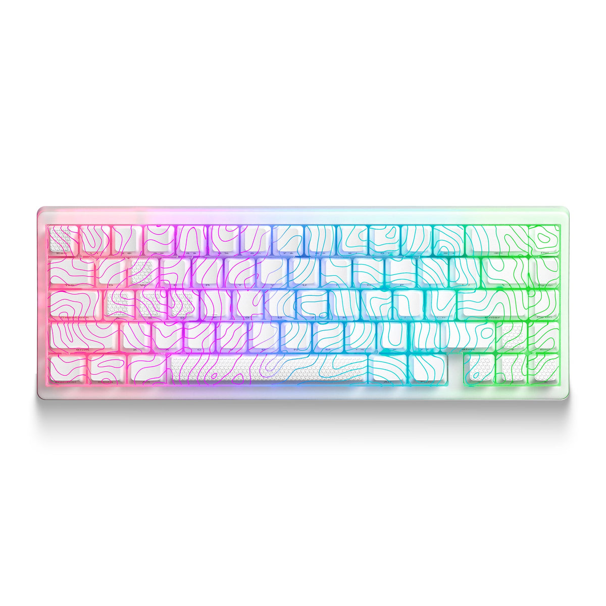 XVX M67 Mechanical Keyboard – Stellar White & More Styles, RGB