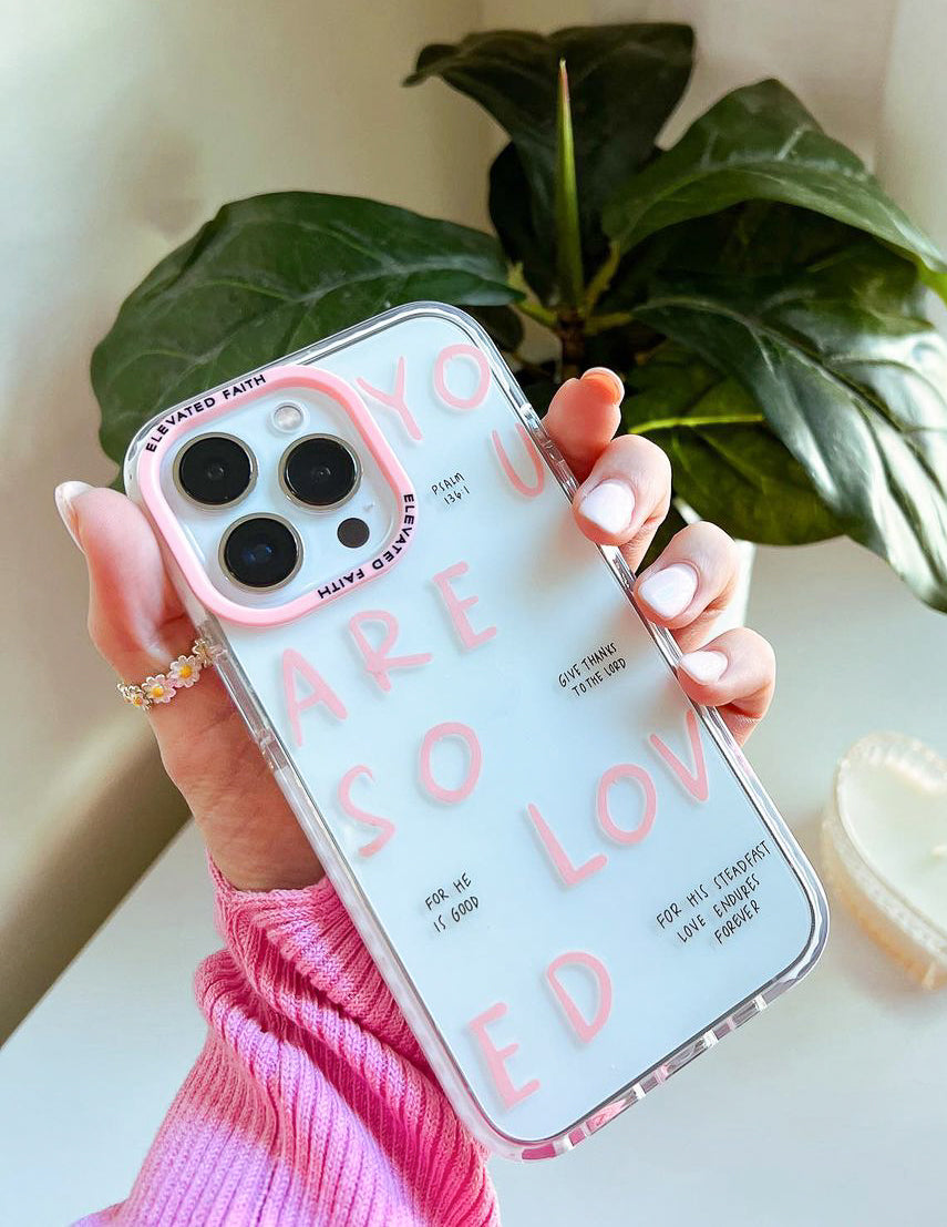 "You Are So Loved" iPhone Case