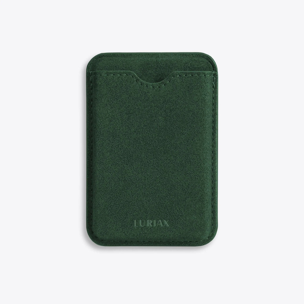 Luriax MagSafe Wallet – Italian Alcantara® Card Holder