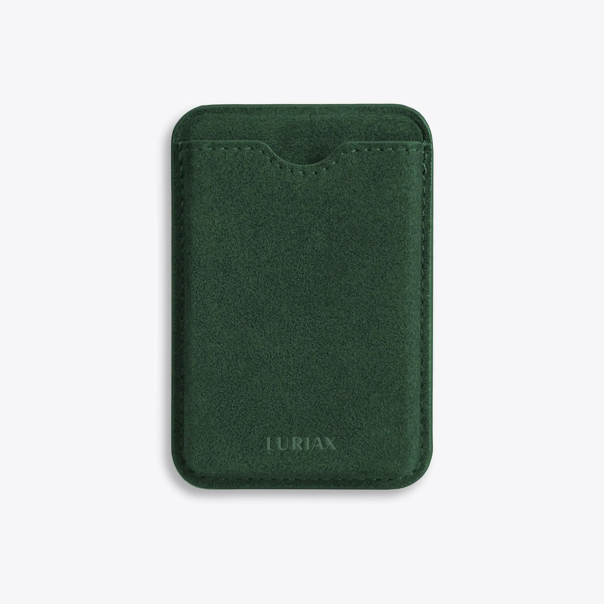 Luriax MagSafe Wallet – Italian Alcantara® Card Holder