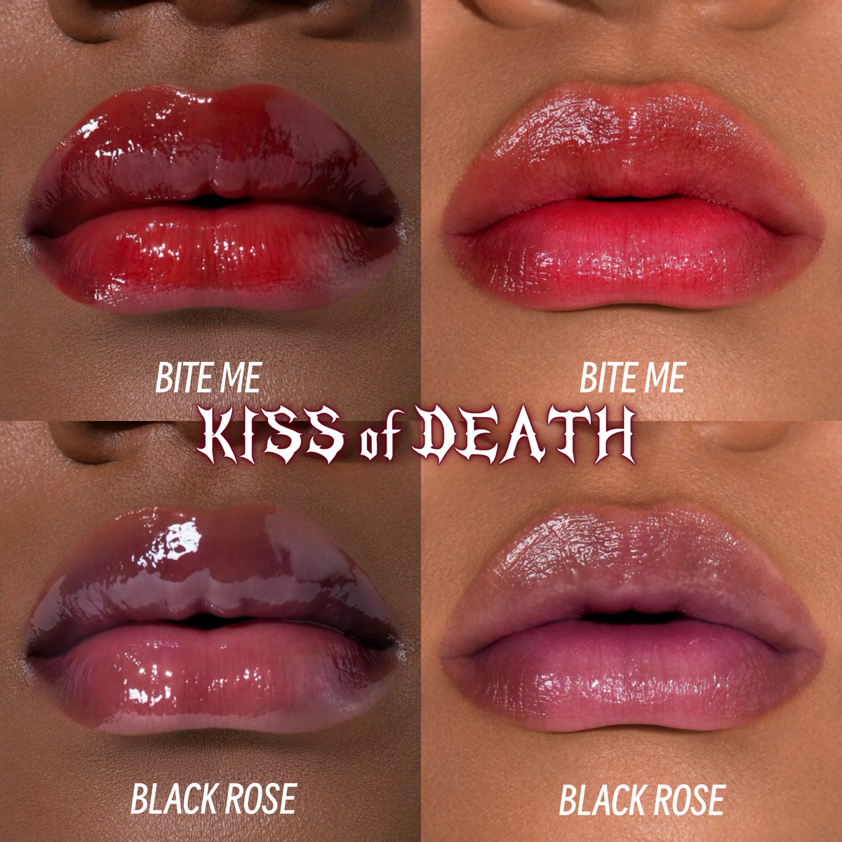 KISS of DEATH Bloody Lip Oil – Knife Applicator