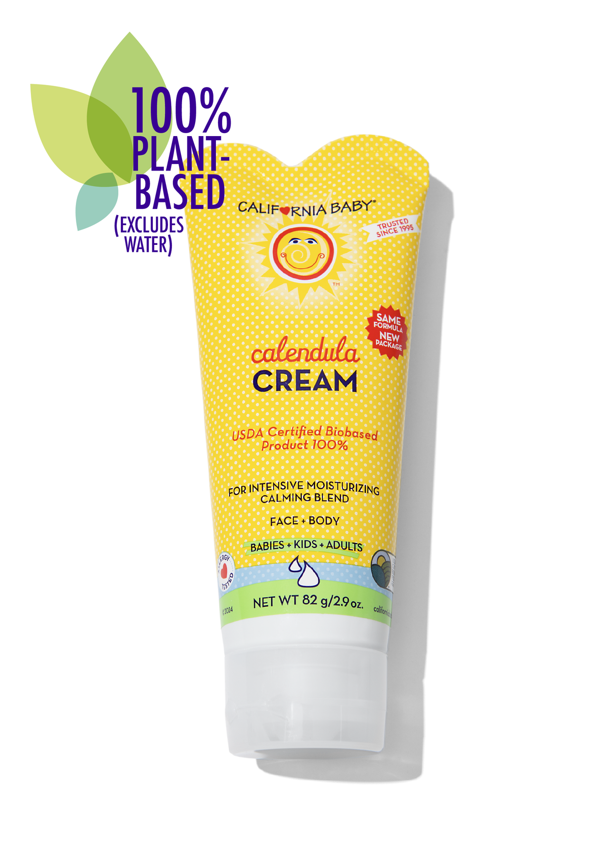 California Baby Calendula Cream – For Dry, Sensitive Skin