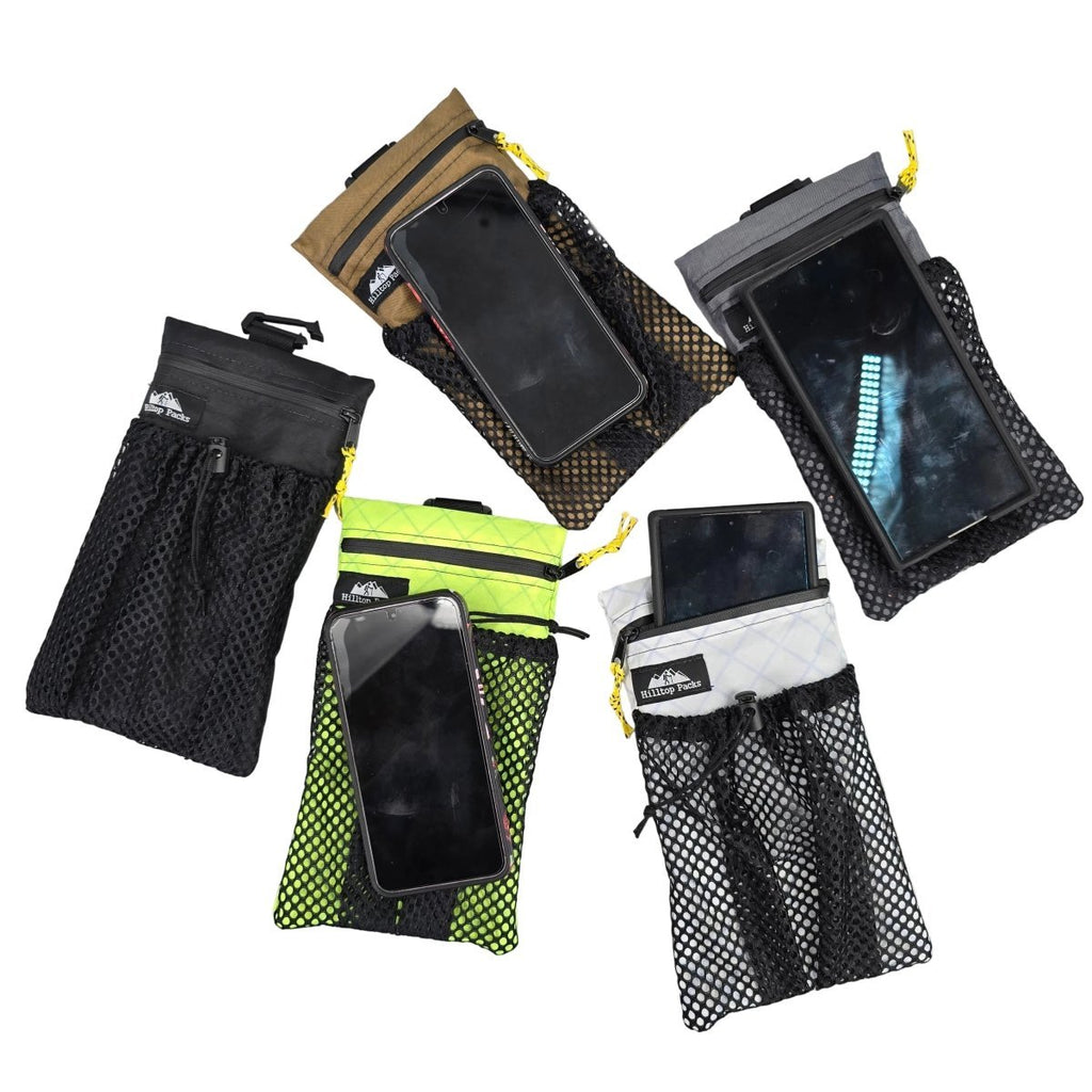Hilltop Packs Backpack Strap Phone Pouch – Zippered, Made in USA