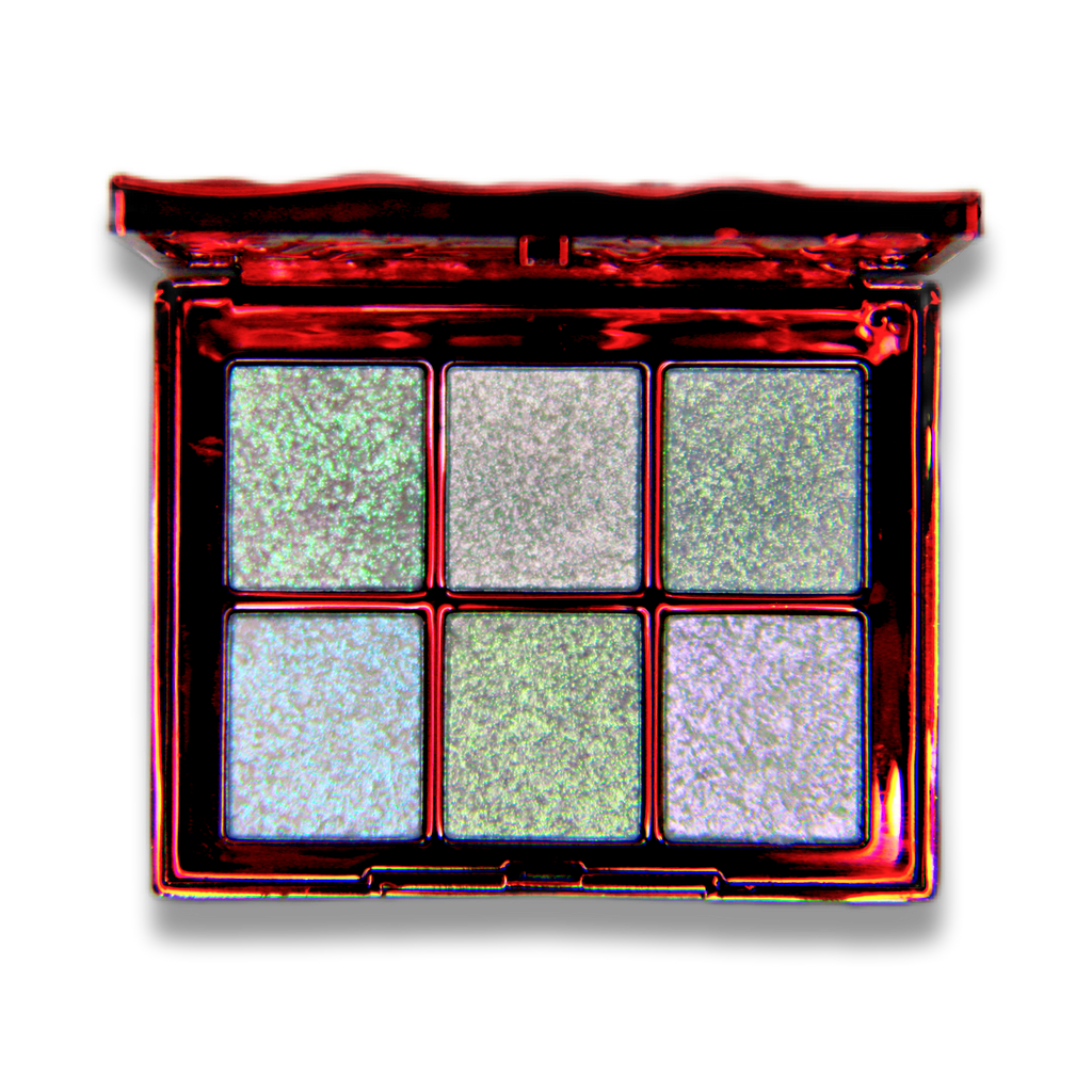 Bad Blood Death Metals Mini Eyeshadow Palette – 6 Metallics