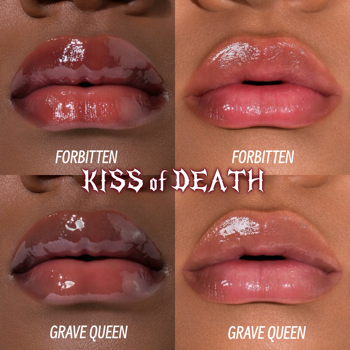 KISS of DEATH Bloody Lip Oil – Knife Applicator