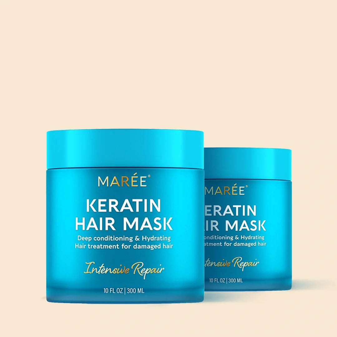 MAREE Keratin Hair Mask – Deep Conditioning for Dry, Damaged Hair