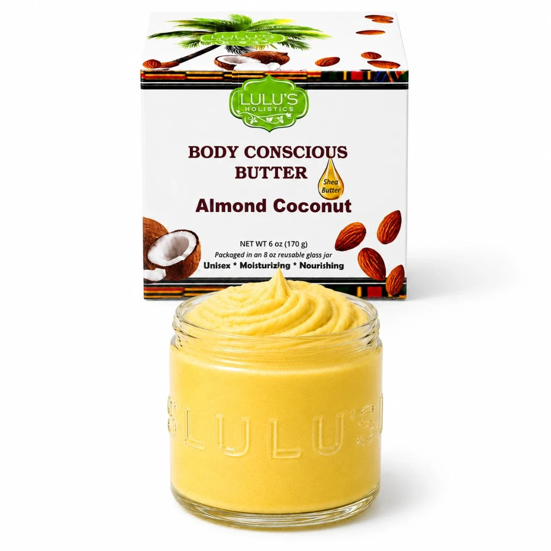 Lulu's Holistics Almond Coconut Whipped Body Butter
