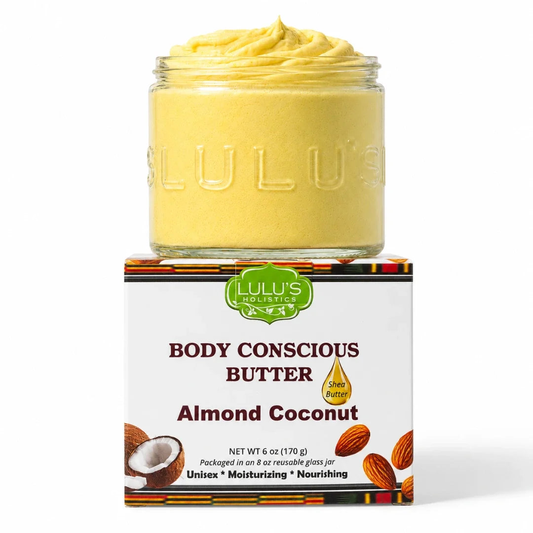 Lulu's Holistics Almond Coconut Whipped Body Butter