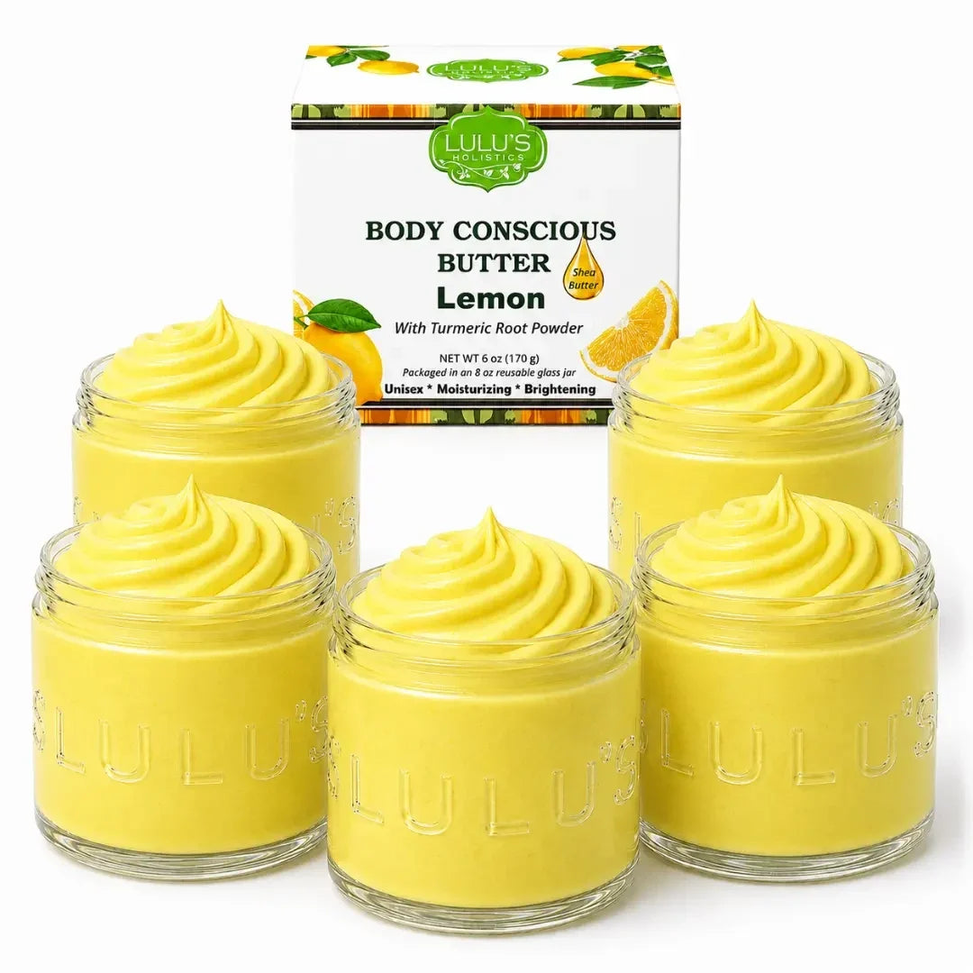 Lulu's Holistics Lemon Turmeric Whipped Body Butter