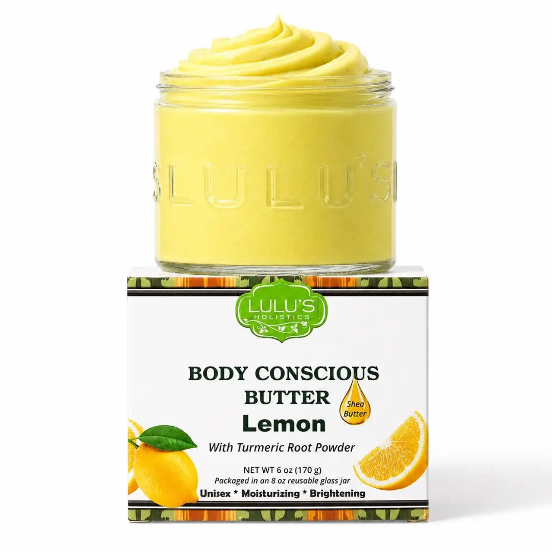 Lulu's Holistics Lemon Turmeric Whipped Body Butter