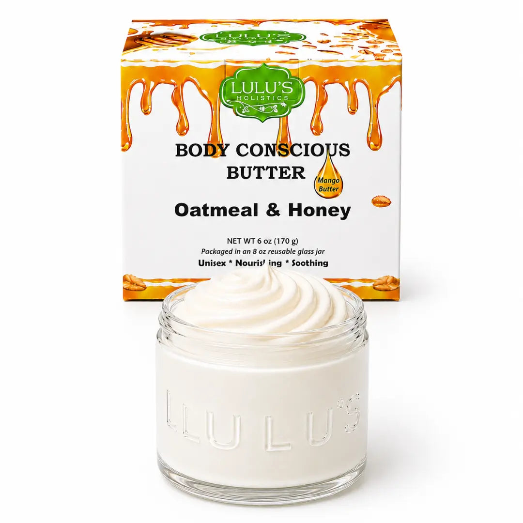 Lulu's Holistics Almond Coconut Whipped Body Butter