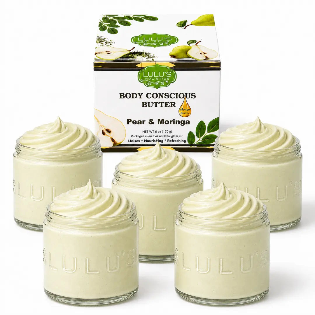 Lulu's Holistics Lemon Turmeric Whipped Body Butter