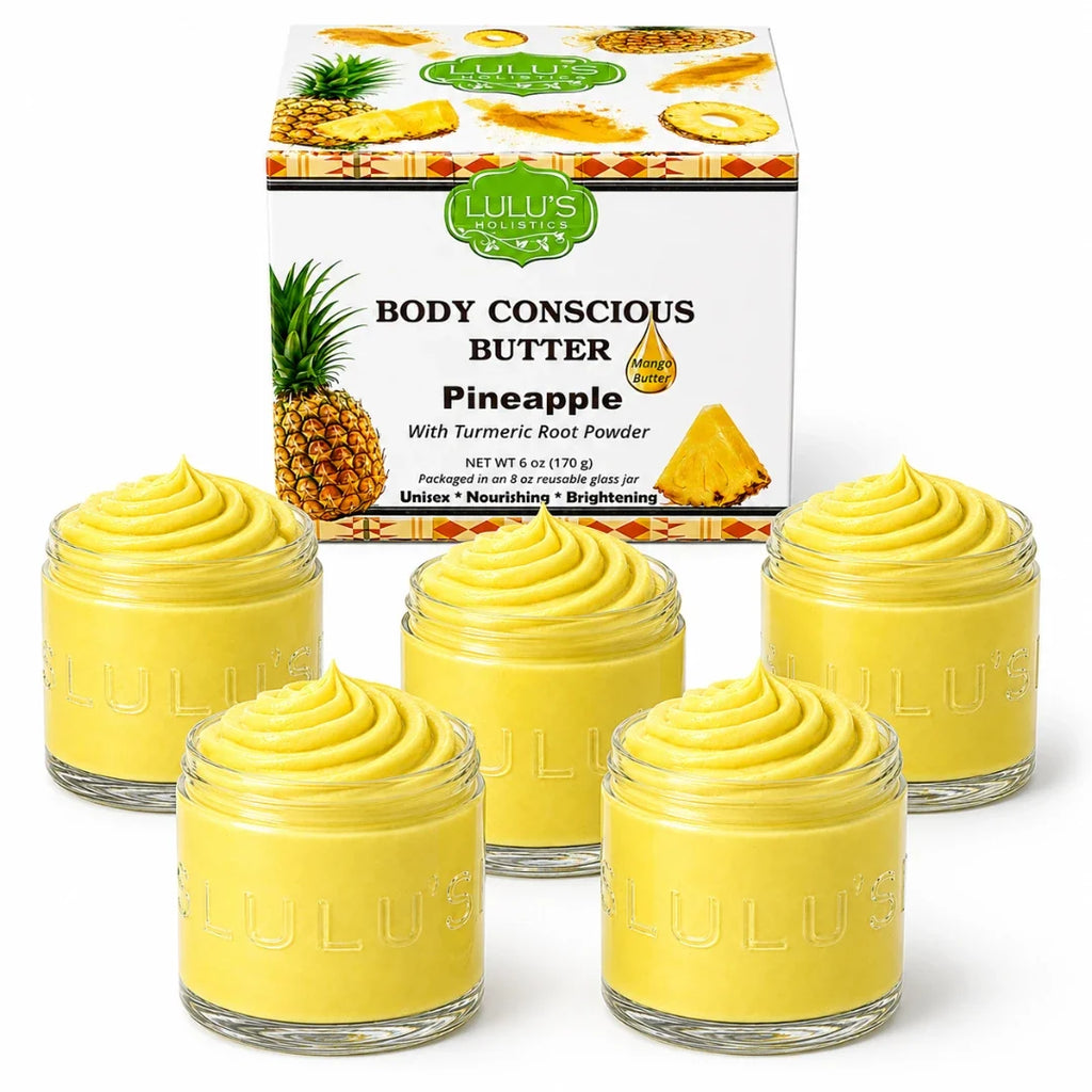 Lulu's Holistics Lemon Turmeric Whipped Body Butter