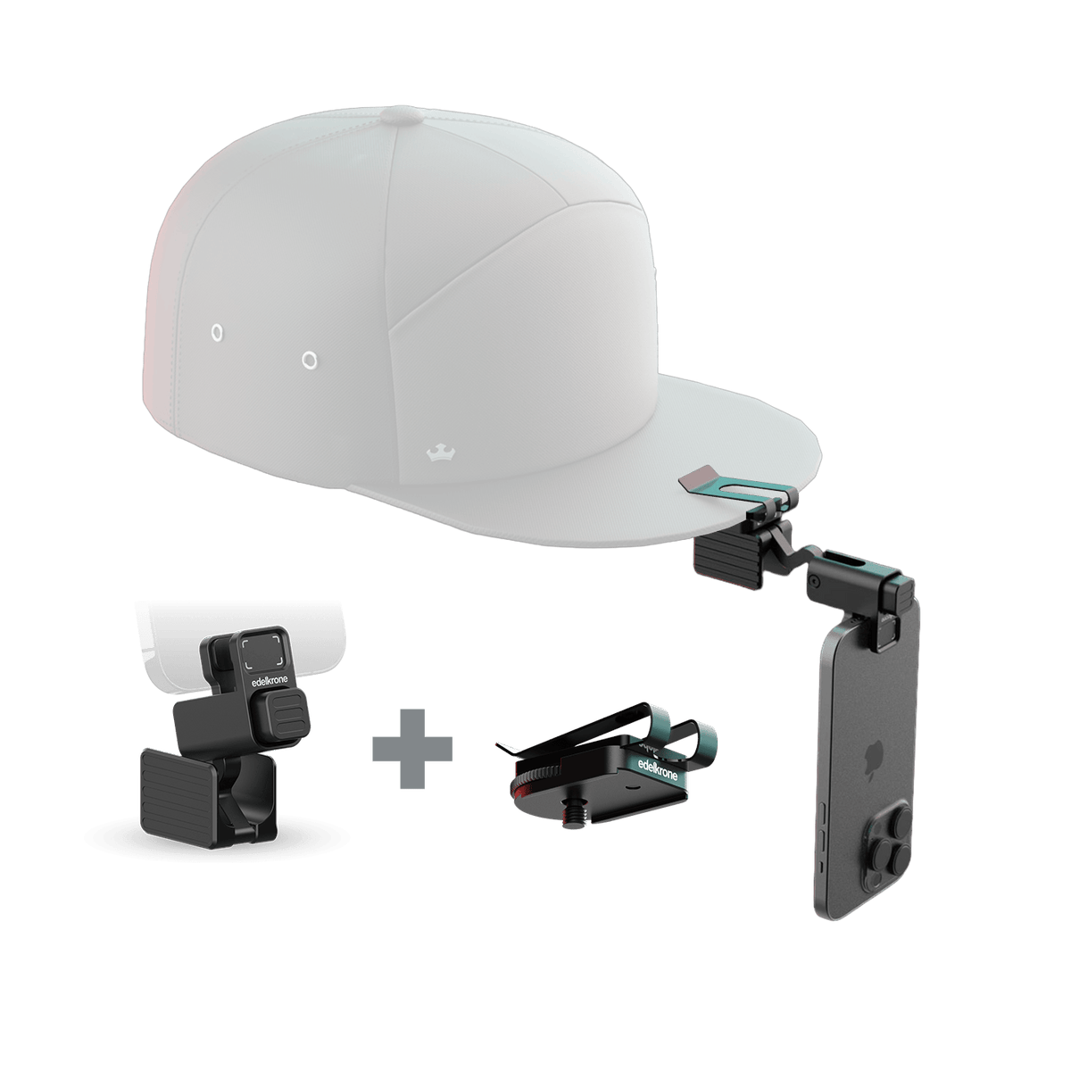edelkrone PhoneCLIP – Instant Phone Mount for Tripods & Selfie Sticks