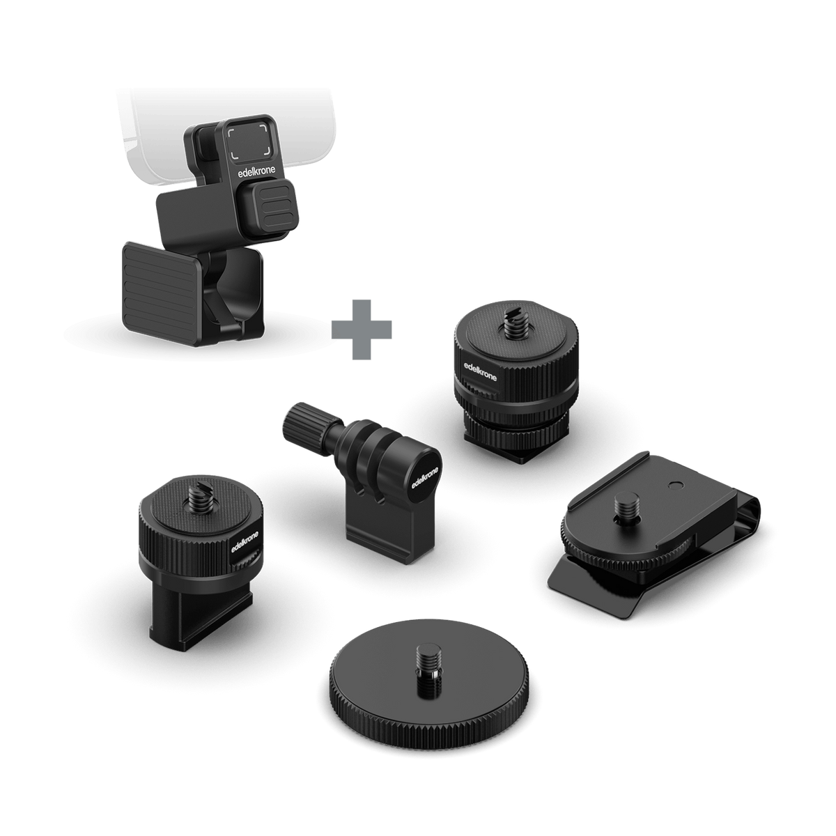 edelkrone PhoneCLIP – Instant Phone Mount for Tripods & Selfie Sticks