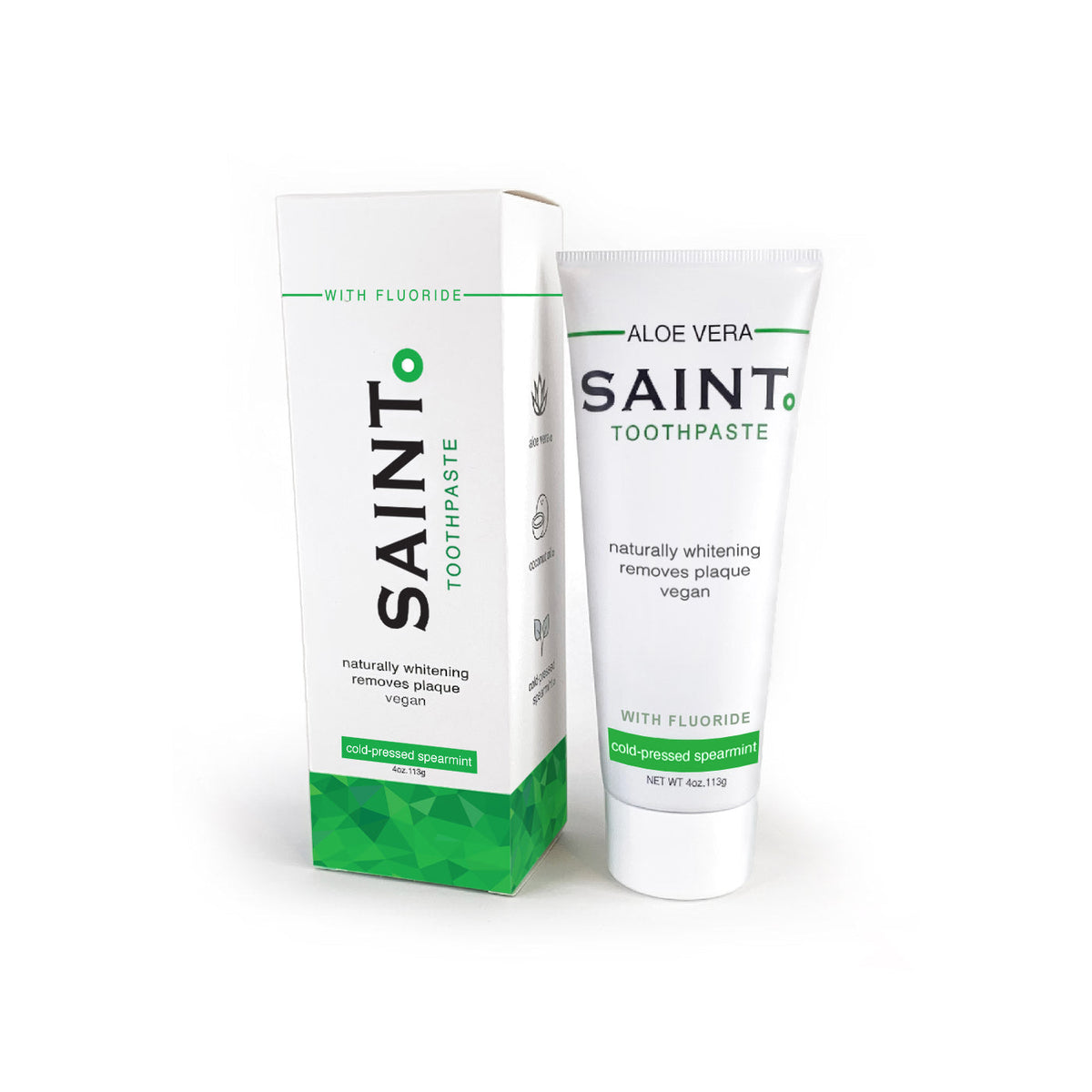 SAINT Mint Toothpaste with Fluoride – Nano-Hydroxyapatite