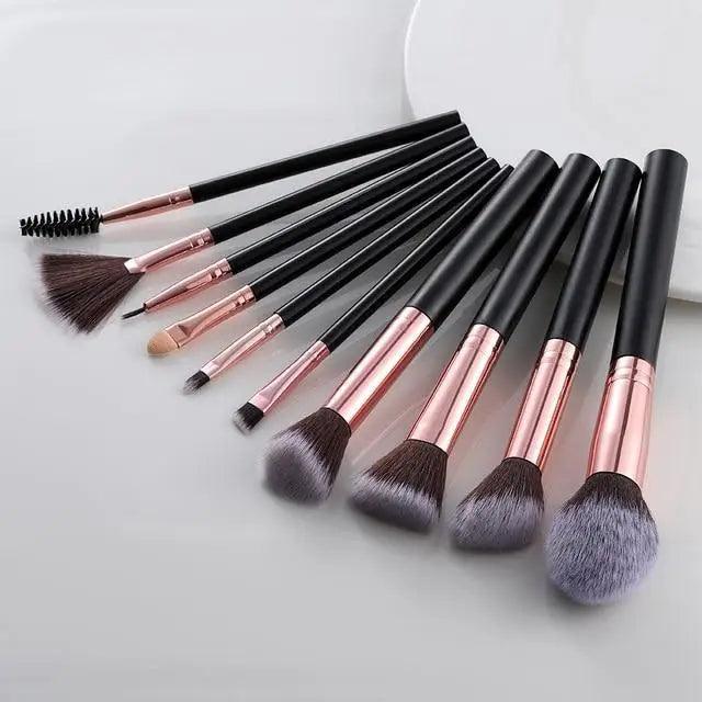 Marble Makeup Brush Set – 5, 10 or 15 Pieces