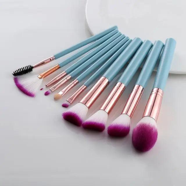 Marble Makeup Brush Set – 5, 10 or 15 Pieces