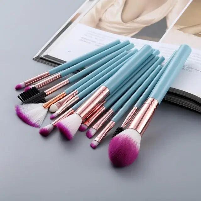 Marble Makeup Brush Set – 5, 10 or 15 Pieces