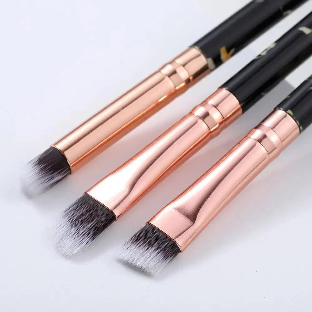 Marble Makeup Brush Set – 5, 10 or 15 Pieces